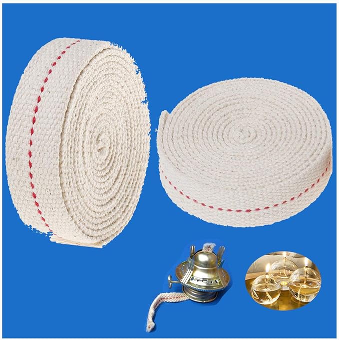 dancepandas Lamp Wick Flat 4PCS Lantern Wick Kerosene Wick Oil Lamp