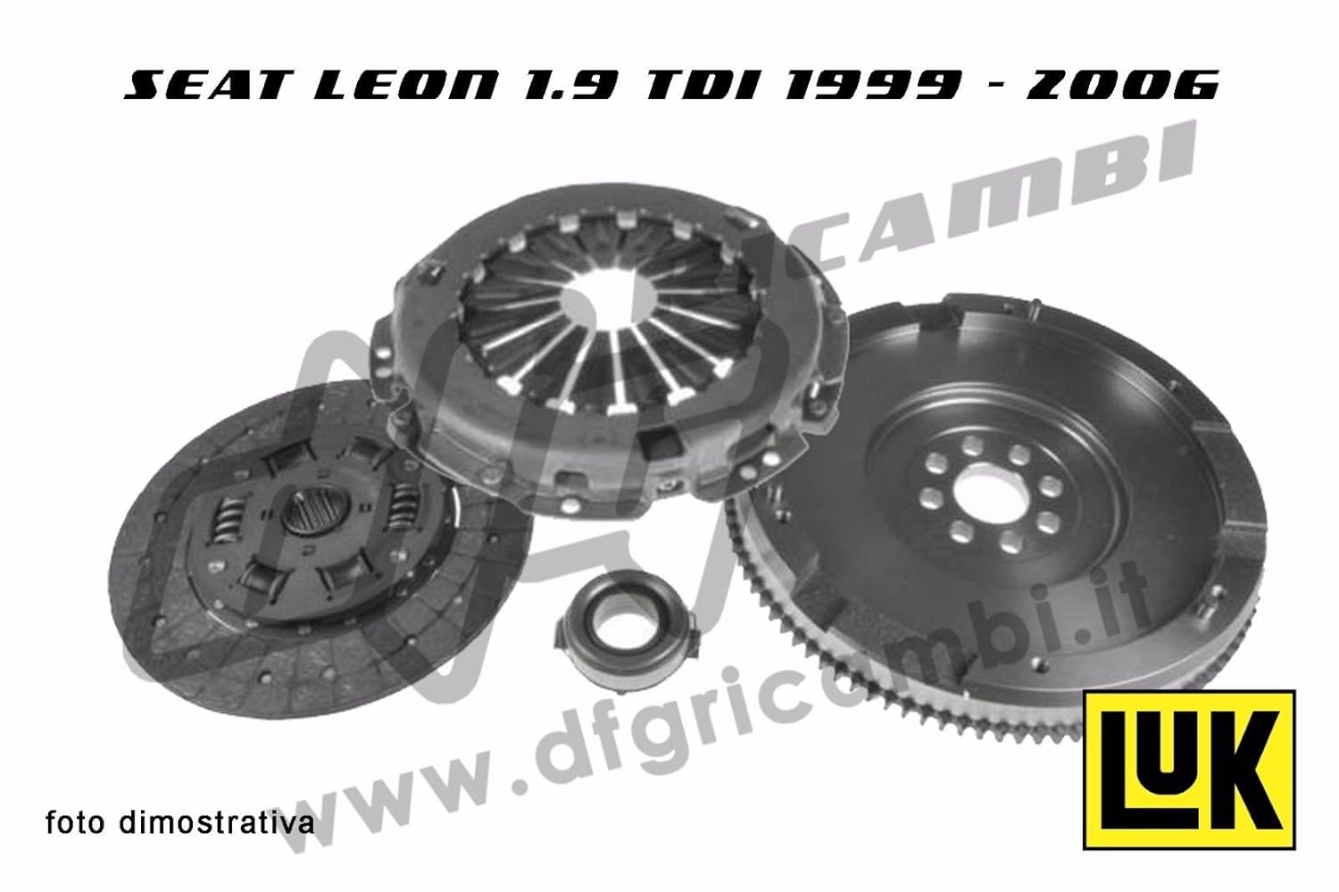 Flywheel Clutch Kit SEAT LEON 1.9 TDI 1999 2006 Amazon.co.uk Car