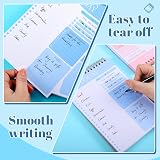 Thboxes 2 Pack To Do List Notebook A5 Undated Spiral 52 Sheets 104 Pages Pink view 6