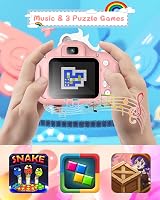 Gofunly Kids Camera 1080P 2.0 Inch Dual Lens 32GB Card Included view 6