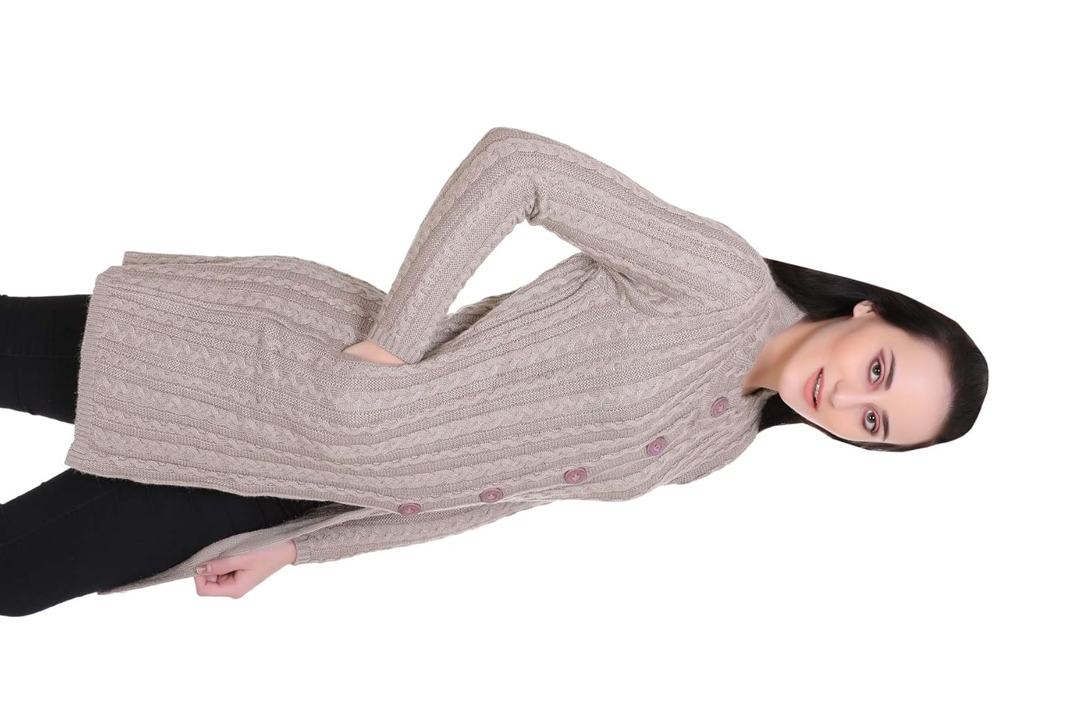 zoravie women's winter woolen coat