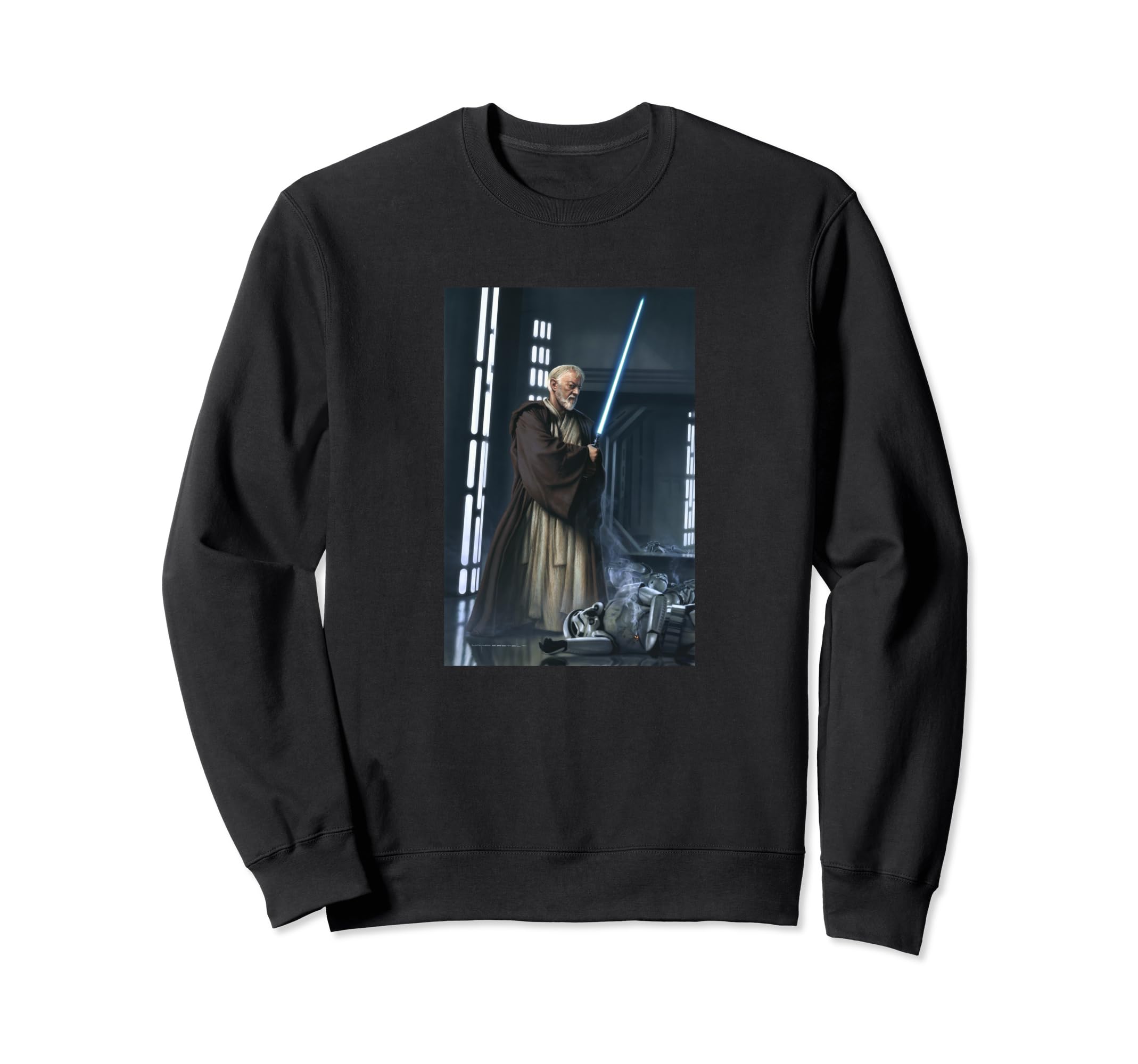 Star Wars Obi-Wan Kenobi Lightsaber Picture Sweatshirt