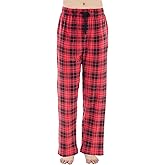 PJGGZ Plaid Pajama Pants Women - Fluffy Warm Fleece Pj Bottoms Soft Sleep Lounge Pants with Pockets