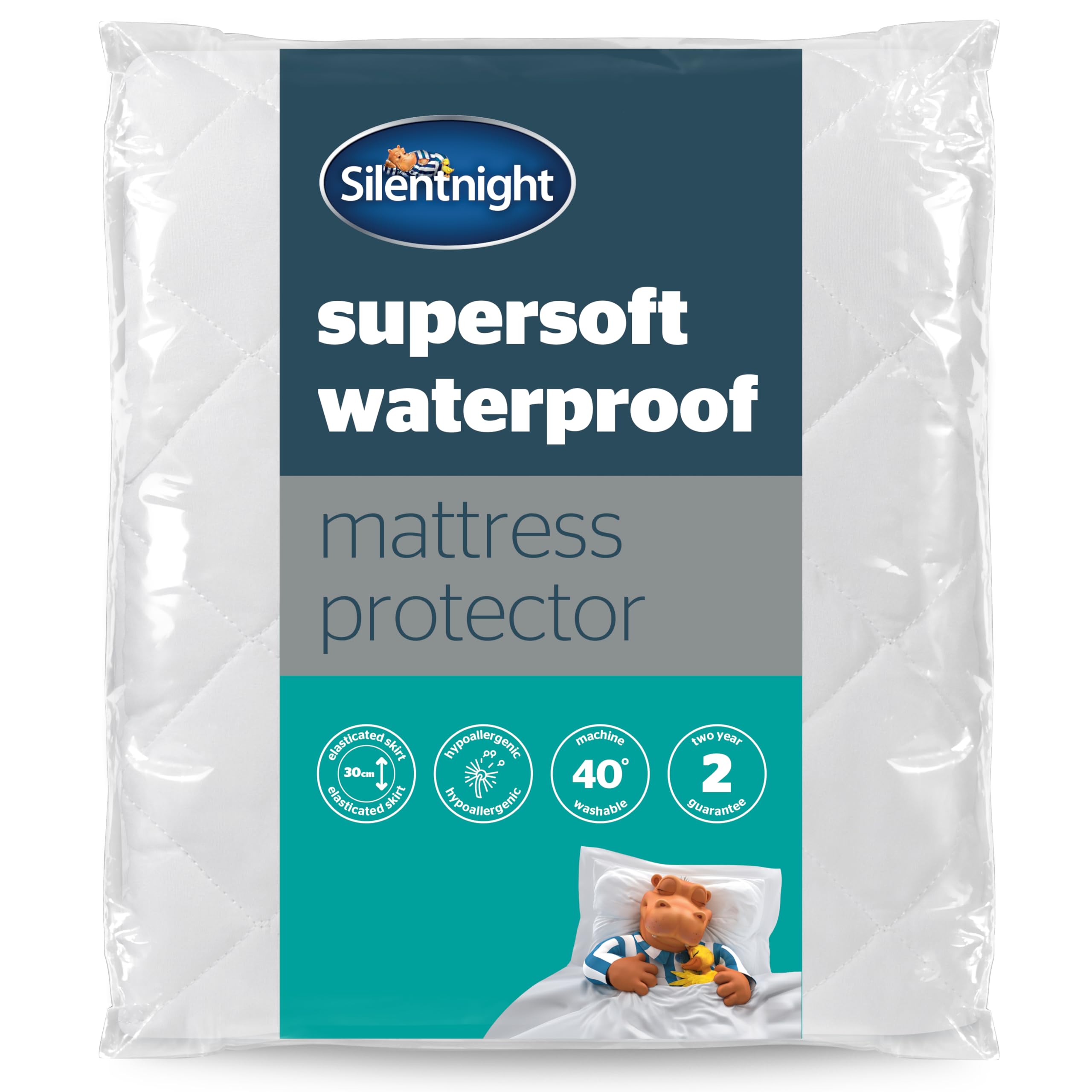 Silentnight Supersoft Waterproof Mattress Protector - Single