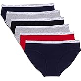 Tommy Hilfiger women's Cotton Bikini Panty 6 Pack