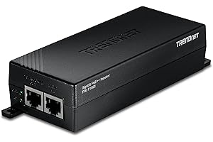 TRENDnet Gigabit PoE++ Injector, TPE-116GI, Supplies (15.4W), (30W), or ++ (60W), Network A Device Up to 100m(328 ft), NDAA &