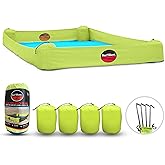 Surf Sheet Sandproof Beach Blanket - Oversize Large Outdoor Picnic Blanket for Beaches & Camping - Portable Family Beach Blanket Waterproof Sandproof for Parks, Travel, Vacation Essentials (Yellow)