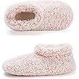 Cozylook Fuzzy Slippers for Women Indoor, Warm Bedroom Slip On Shoes, Winter Fluffy House Socks with Grippers, Cozy Christmas Gifts Unique
