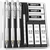 Four Candies Cute Mechanical Pencil Set with Case