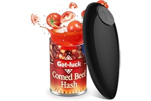 ROYALSELLPRO Electric Can Opener, Hands Free One Touch Automatic Can Openers Fit Different Can Sizes and Shape with No Sharp Edges for Kitchen, Kitchen Gadgets for Senior with Arthritis