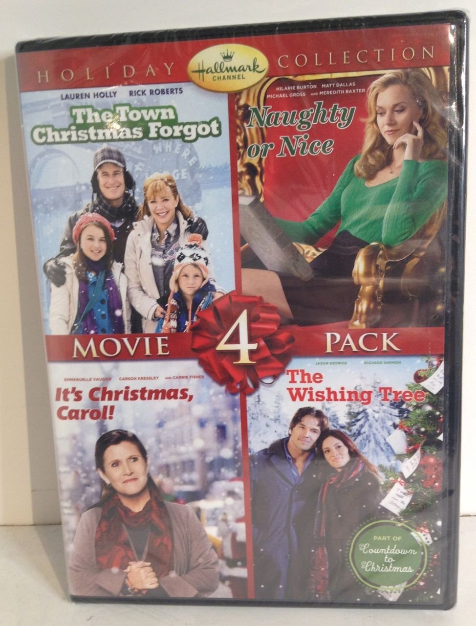 Hallmark Holiday 4 Pack DVD Set Naughty or Nice, Its Christmas Carol