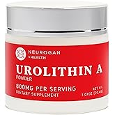 Neurogan Health Urolithin A Powder 800mg - Daily Wellness -Vegan, Non-GMO, Gluten-Free - 30.4g - Pure Urolithin A from Pomegranate Extract - Post Biotic Compound- No Fillers or Flavorings