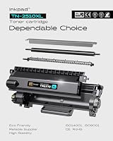 iNKPAD TN2510XL Black Toner Cartridge for Brother TN-2510 Series view 5