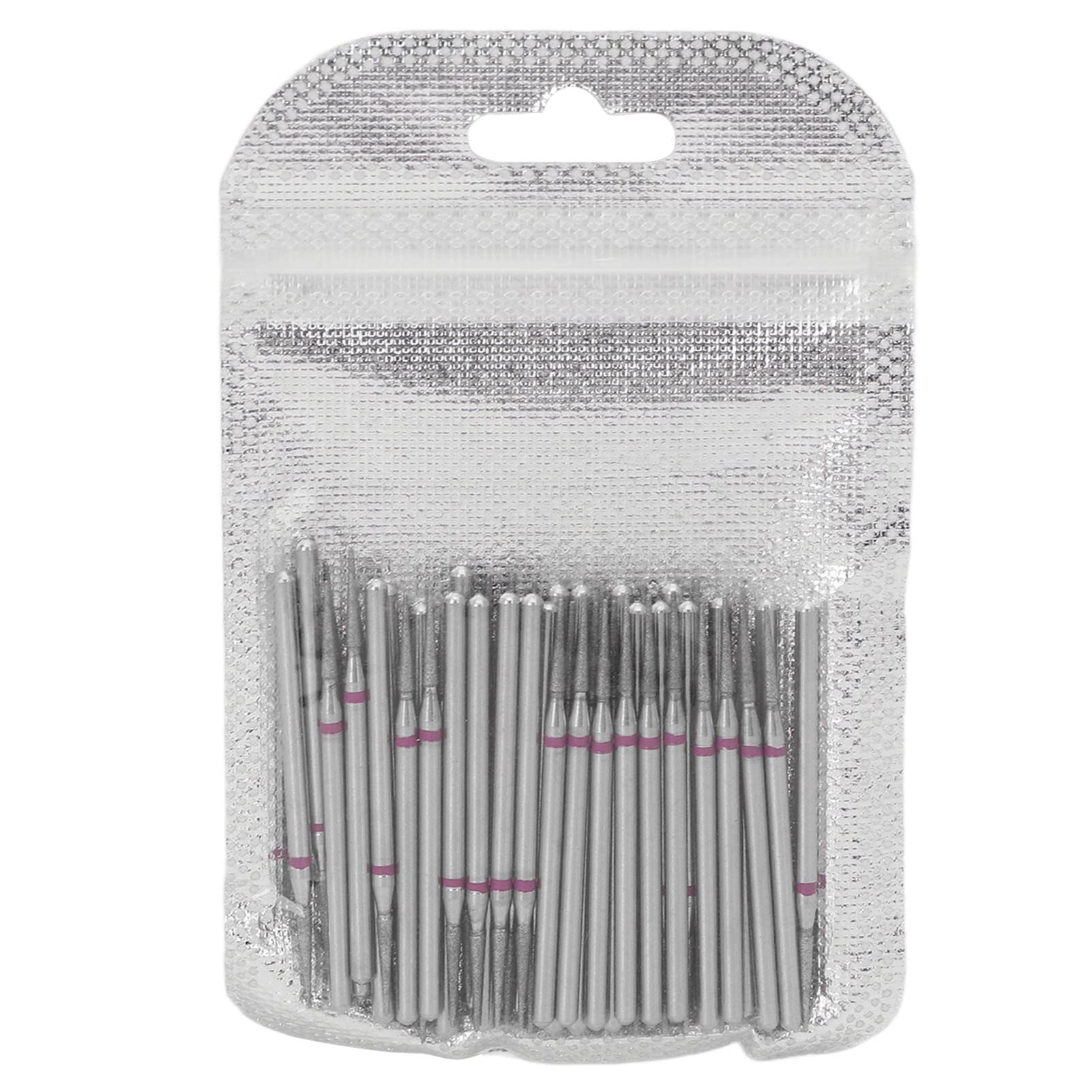 50pcs Nail Art Drill Bits For Acrylic Nails, Electric Nail Drill Bit Set, Emery Manicure Cuticle Remover Polishing Drill Bits Polishing Grinding Sanding Head For Nail Home Salon