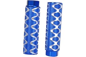 BESPORTBLE Peg Bearing Platform Pedals Scooter Accessories Stunt Accessories Pedal Wrench Rotor Blue