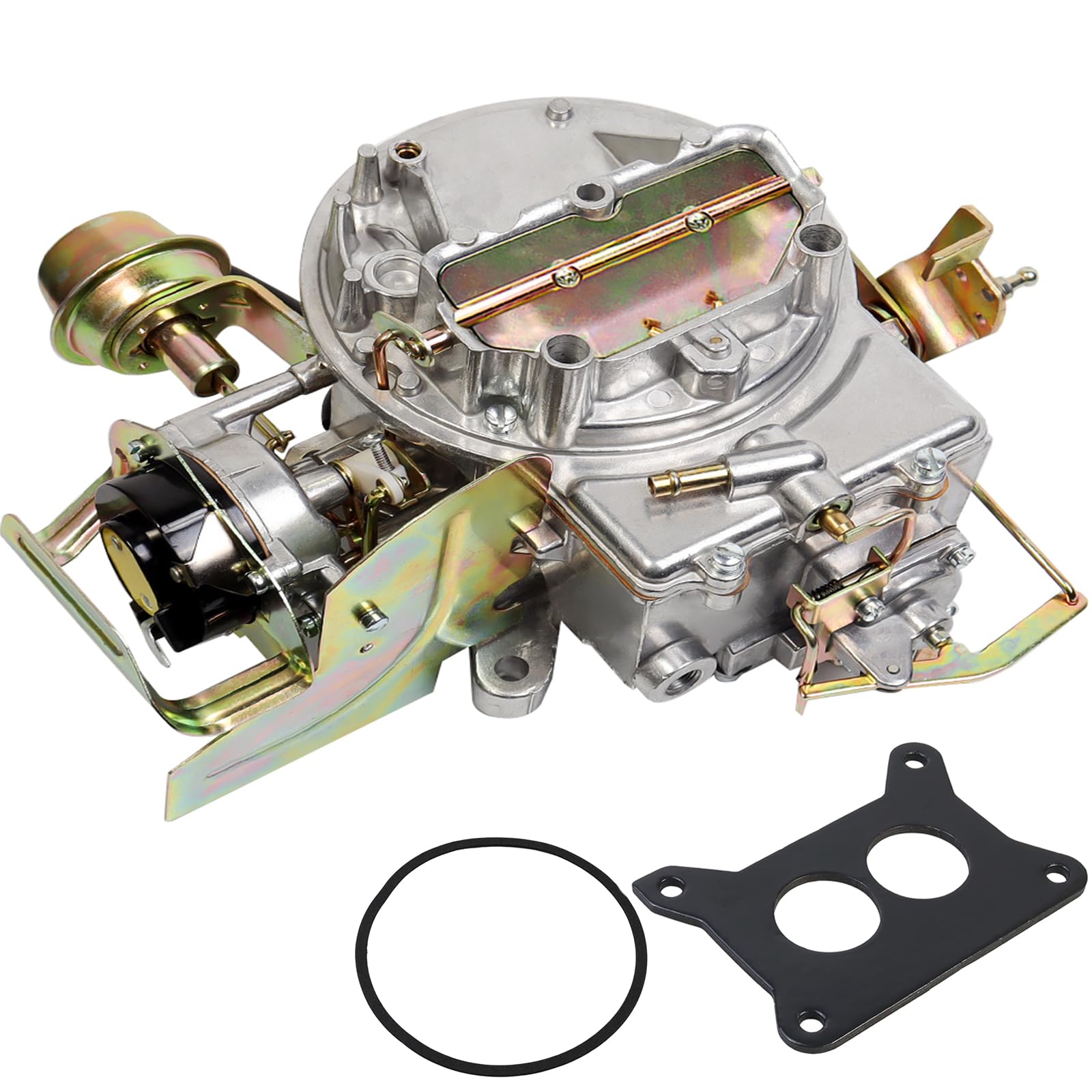 Photo 1 of 2 Barrel Carburetor Replacement Motorcraft 2150 2100 Carburetor, for Ford F100 F250 F350 Carb 289 302 351 Cu Engine Jeep Wagoneer 360 Cu Mustang, Replace 2100 2150 A800 W/Electric Choke Carburetor