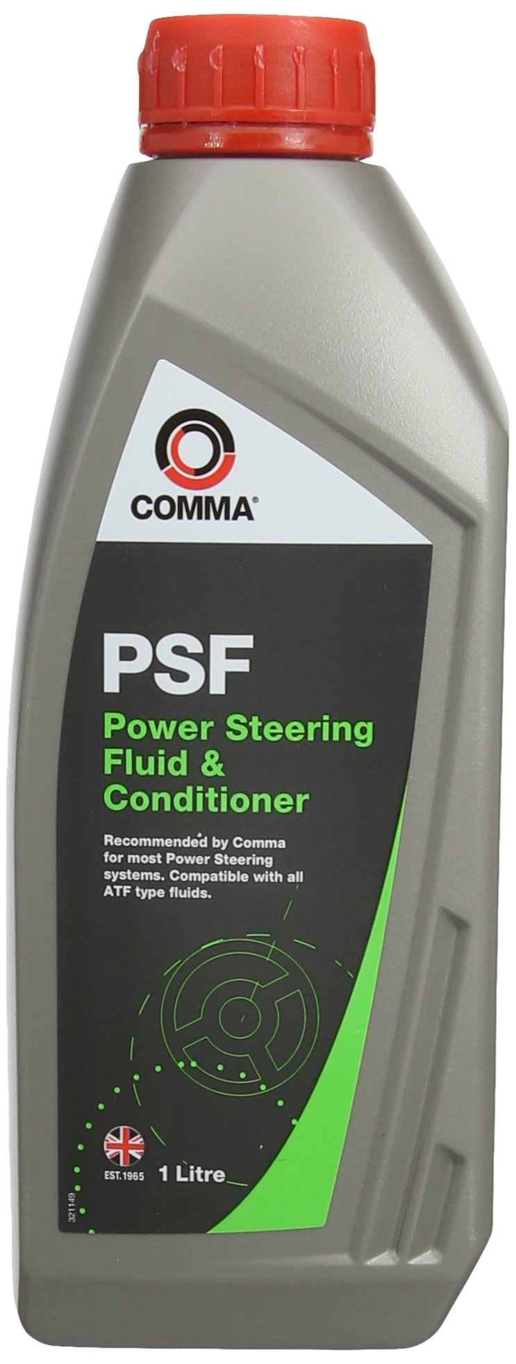 Comma PSF1L 1L Power Steering Fluid RED