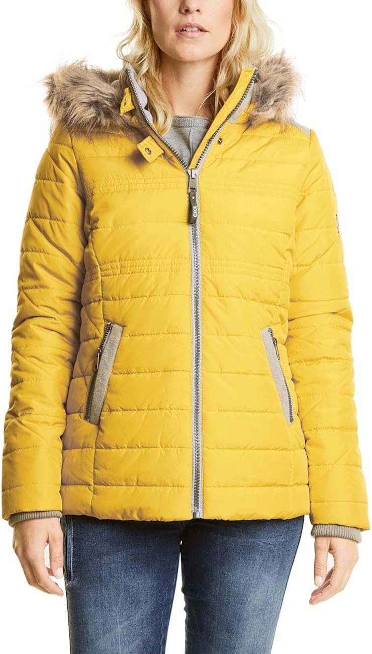 Cecil Damen Jacke – Lässiges Overshirt Mit Brusttaschen & Knopfleiste (Langarm)