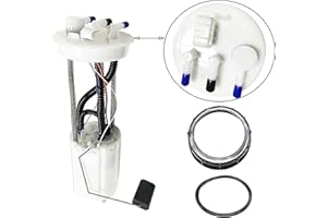 SUONE Fuel Pump Compatible With HiSUN UTV MSU700 YS700 HS400 500 800 Fit for MASSIMO CADET SUPERMACH BENNCHE TSC EFI Assembly With Black Cap Ring Seal Nut OEM