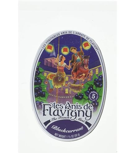 Black Currant Cassis - Abbaye de Flavigny Tin Anise drops