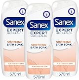 Sanex Biomeprotect Sensitive Bath Foam 570ml 3 Pack view 2