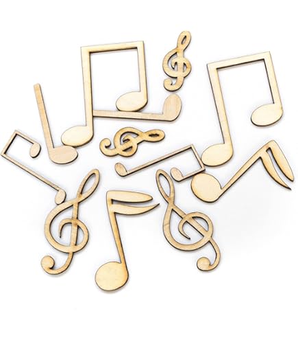 Large Wooden Tree Laser Cutouts - DIY Craft Decor For Home & Parties (Set Of 2)