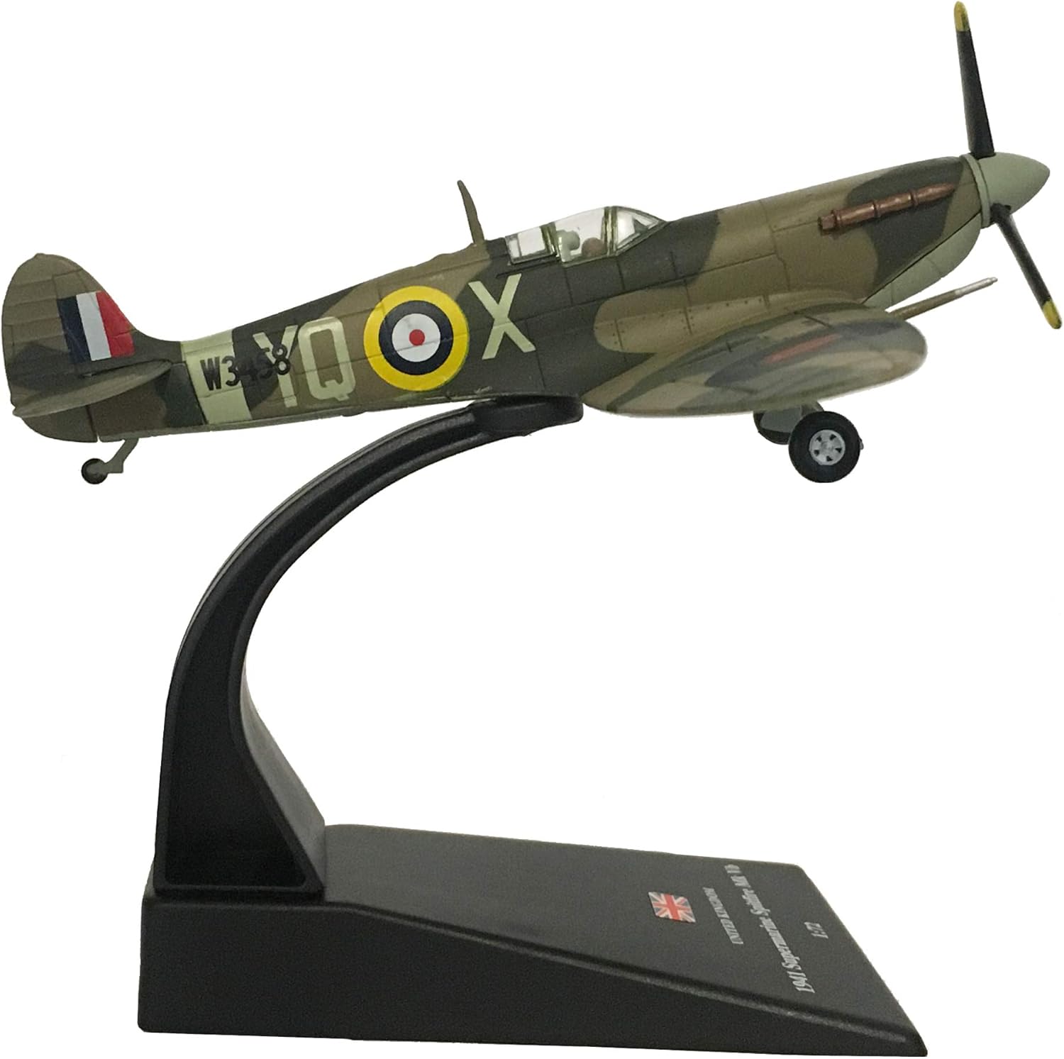 Supermarine Spitfire Mk Vb - 1:72 Model by Amercom, Black - Image 5