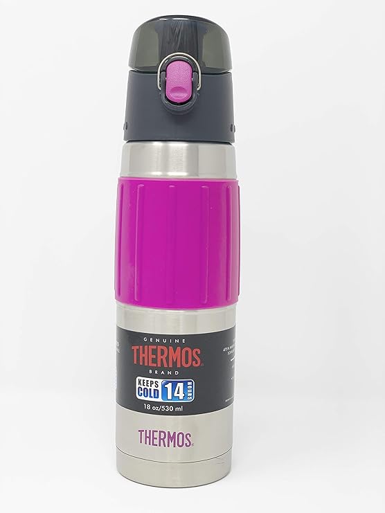 pink thermos