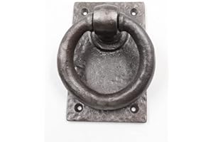 The Metal Magician Black Antique Cast Iron Door Knocker – Black
