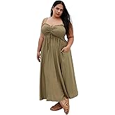 City Chic Women's Plus Size Maxi Dress - Maui Shirred