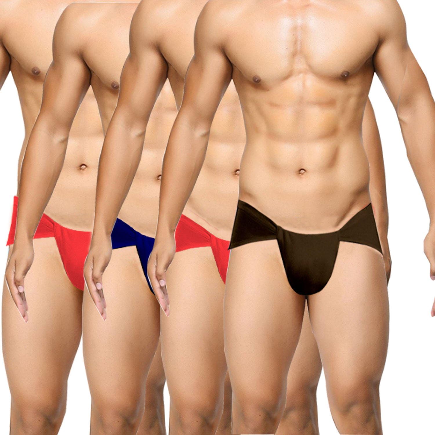 eraa Men's CottonGym Supporter/Sporting Langot for Gym, Khusti and Physical Activities AbdoMen's CottonSupport 100% Cotton(s)(Colour May Vary)(Pack of 3)