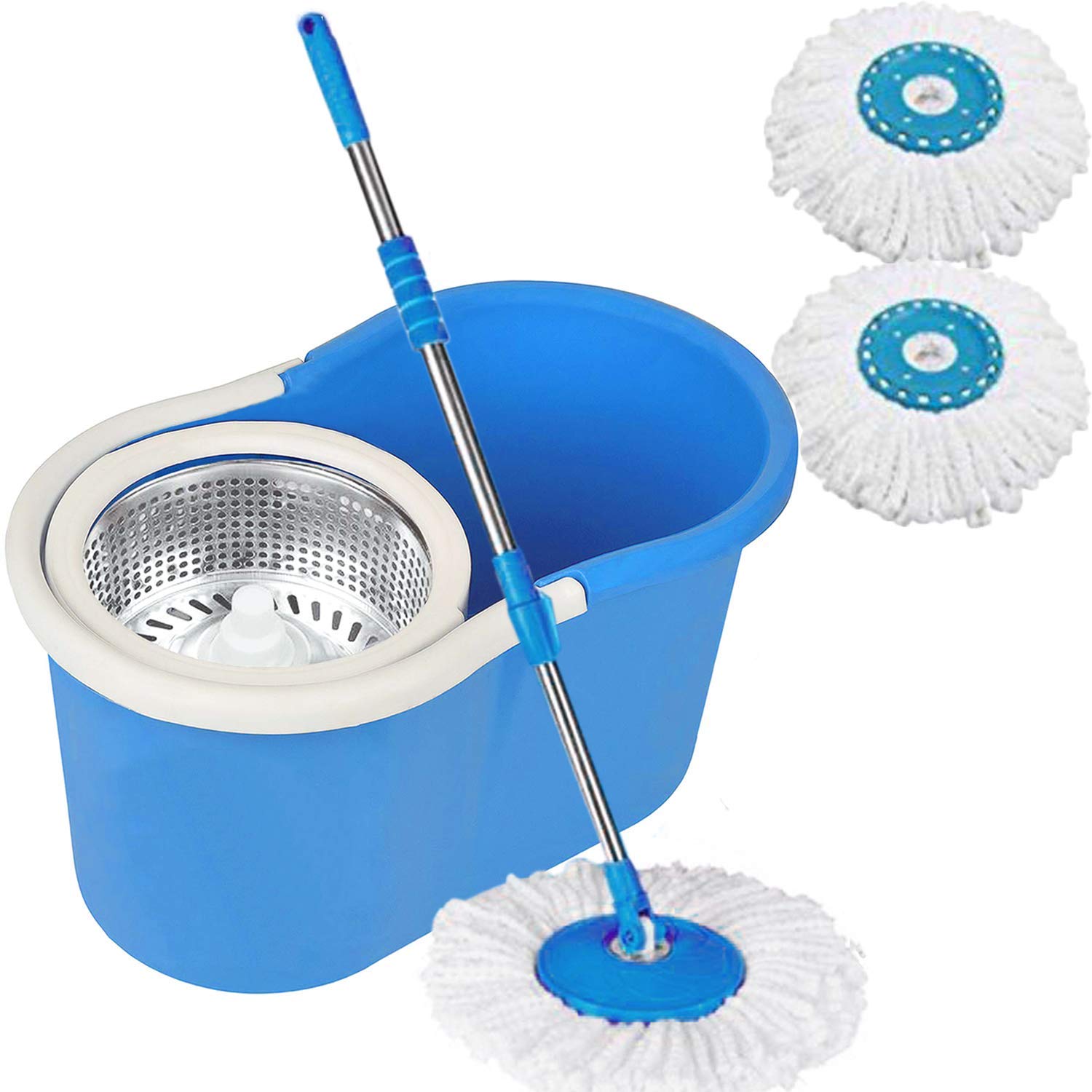 Xhaiden® Peace Magic Spin Mop 360° Rotating Pole &amp; Bucket