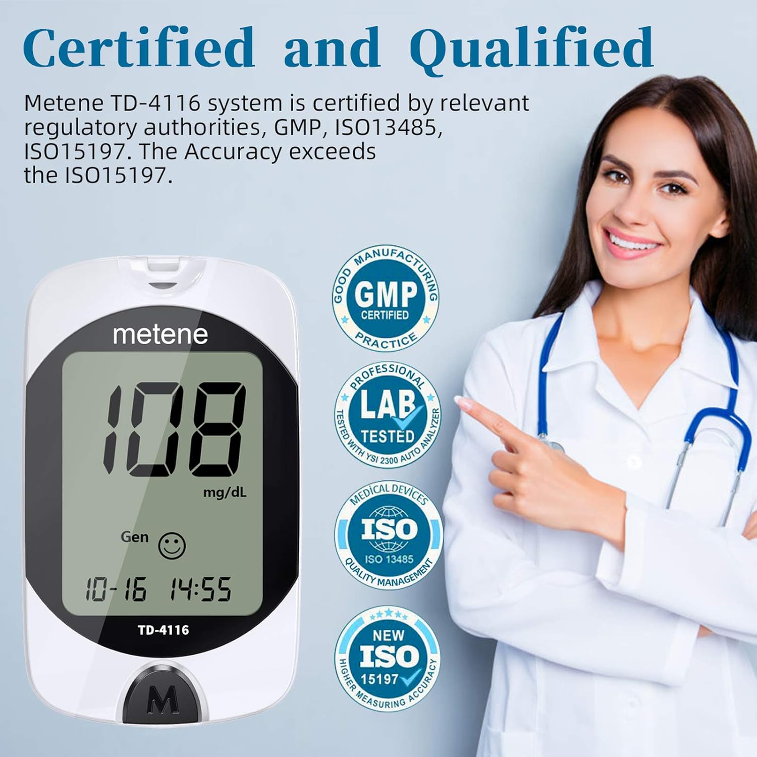 Diabetes Testing Kit, 50 Lancets, 50 Glucometer Strips, 1 Blood Glucose Meter, 1 Lancing Device, Blood Sugar Monitor Kit with Test Strips and Lancets, Sugar Machine for Diabetes, No Coding: Health & Personal Care