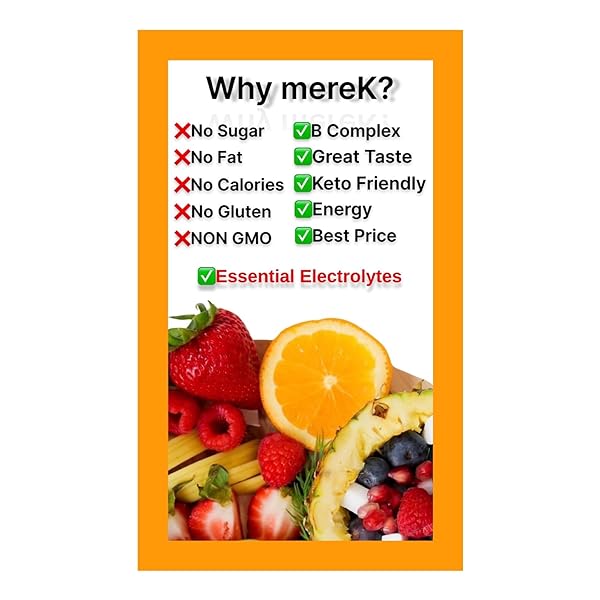 MEREK ELECTROLYTE HYDRATION POWDER SUPPLEMENTS 16 SACHETS EASY OPEN SINGLE-SERVING PERFECT FOR WORKOUT ESSENTIAL AND A TRAVEL ESSENTIAL FOR DAILY HYDRATION NEEDS NO SUGAR NO CALORIES KETO FRIENDLY