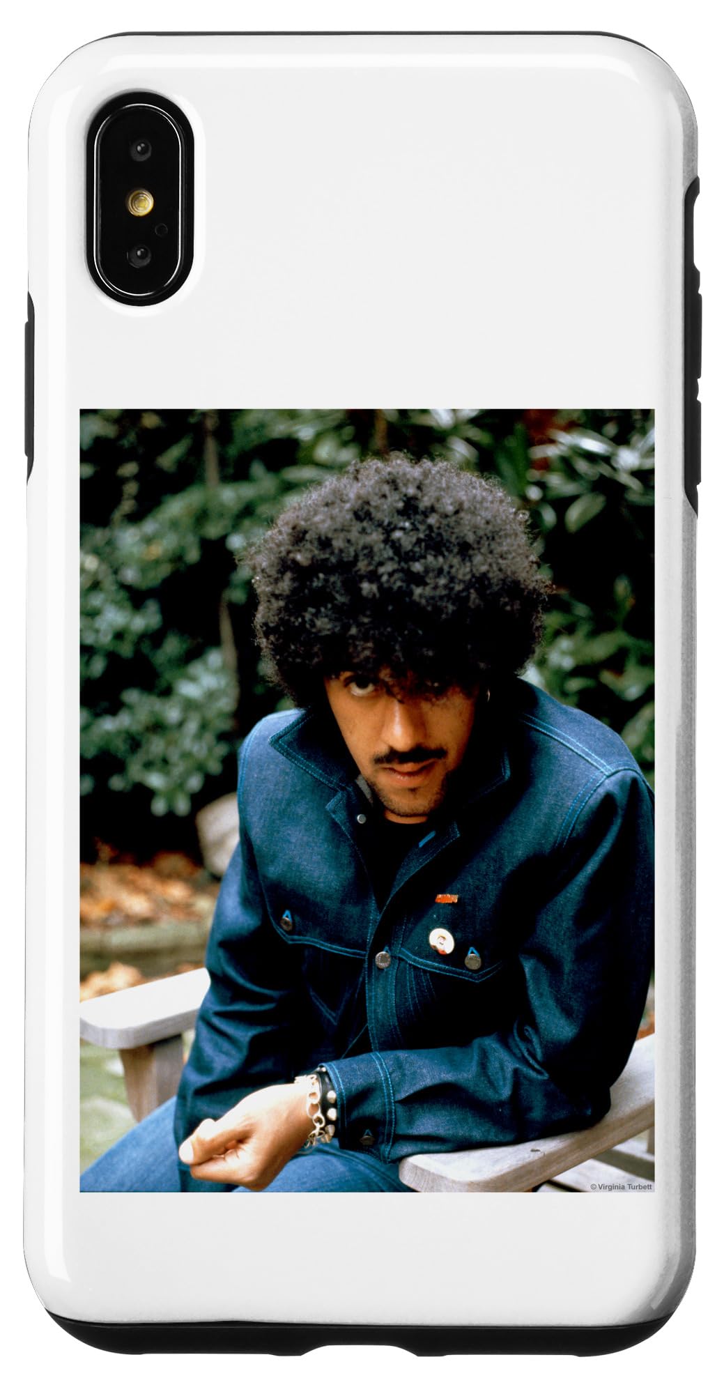 iPhone XS Max Phil Lynott Thin Lizzy Photoshoot By Virgina Turbett Case