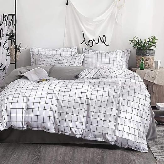 Bettwäsche 135x200 Leopardenmuster - 2-teilig Mikrofaser, Wendbar & Mit Reißverschluss