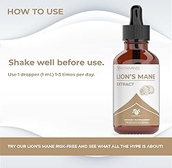 Lions Mane Liquid - Lion’s Mane Tincture for