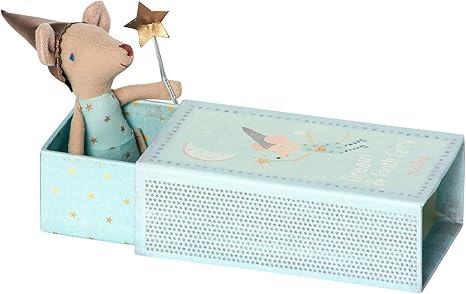 Ratoncito Pérez - Ratoncito Pérez con varita mágica y Cajita de cerillas: Amazon.es: Bebé