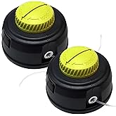 2PC Trimmer Replacement 313318001 Head for Ryobi S430 4 Cycle RY34440 RY4CSS RY4CSSVNM/EXPAND-IT Straight Shaft trimmer RYSST44 RY40ST01 RY15523A/ SS30 RY253SS/40V RY40250 RY40270 RY40290 Gas-Trimmer