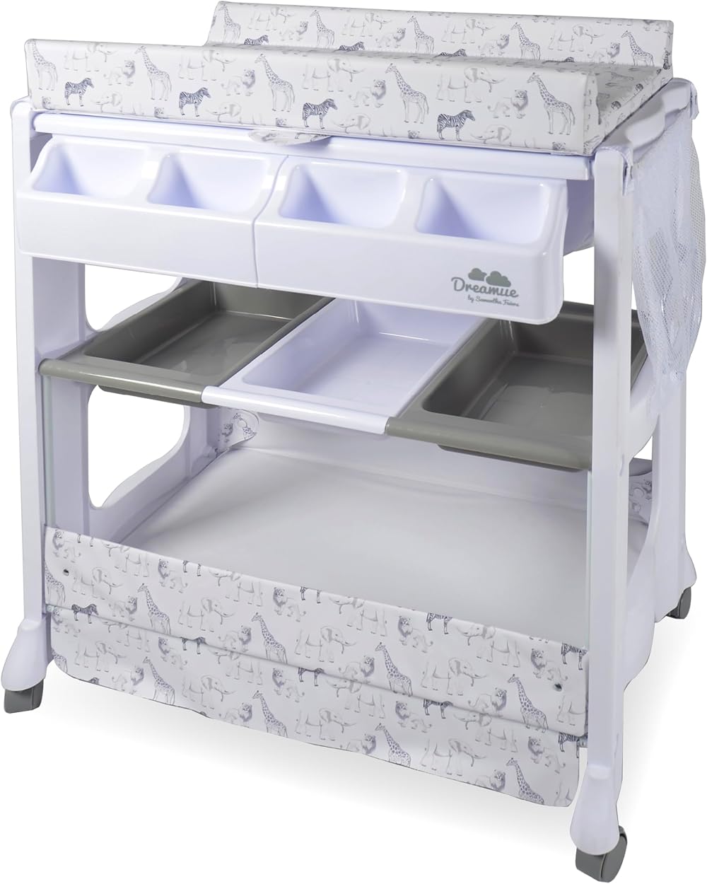 My Babiie Samantha Faiers Safari Baby Bath and Changing Unit White