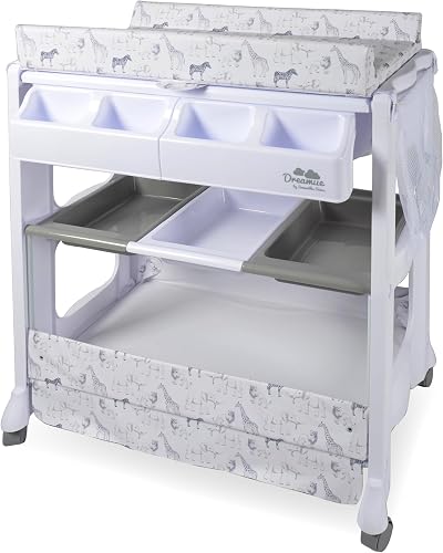 My Babiie Samantha Faiers Safari Baby Bath and Changing Unit White