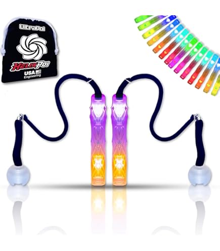 Amazon.com: Pair of Monkey Fist Poi, 3