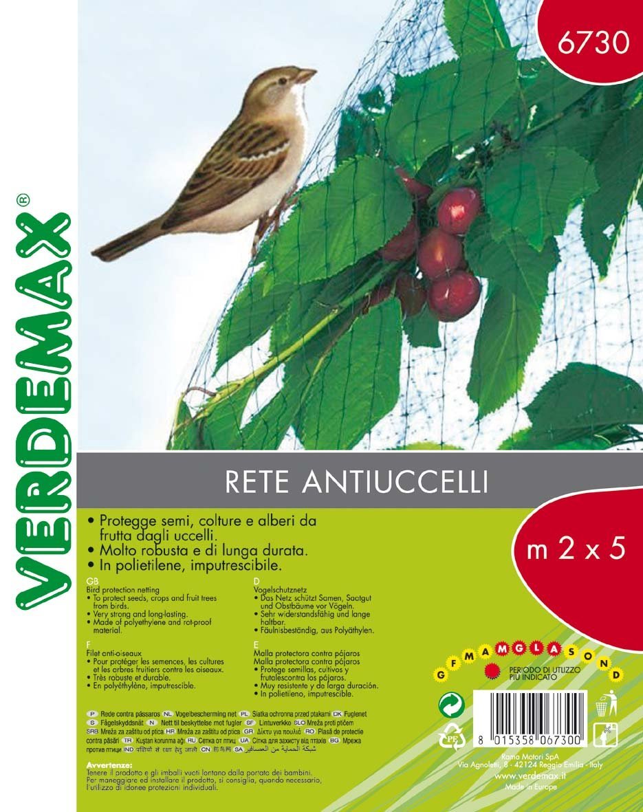 Verdemax 6730 2 x 5 m Bird Protection Netting