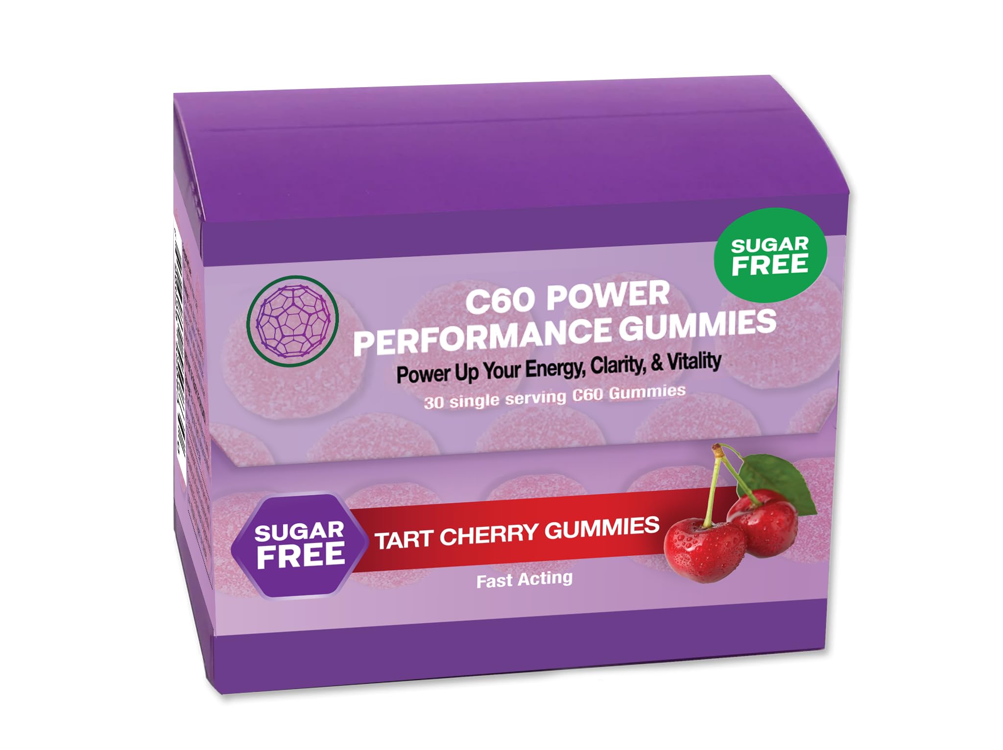 Sugar Free Tart Cherry Gummies