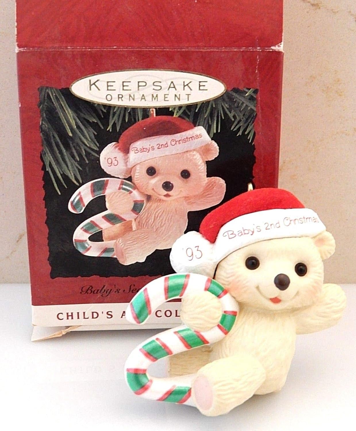 baby's second christmas ornament 2018