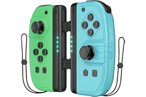 Dinosoo for Nintendo Switch Controller, Left and Right Nintendo Switch Controller Compatible with Switch/OLED/Lite, Support Dual Vibration, Wake-up, Motion Control
