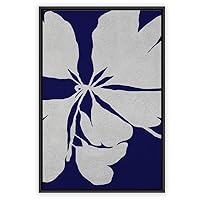 Framed Canvas Wall Art Flowers Pattern Canvas Prints Home Artwork Decoration for Living Room,Bedroom - 16x24 inches