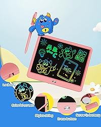 TEKFUN LCD Writing Tablet for Kids Girls Toys, 12