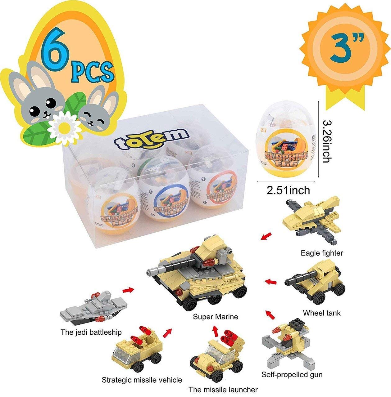 Which Is The Best Easter Eggs Filled With Building Bricks