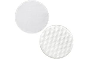 Potchen 2 Pack 12" Floor Machine Pads Compatible with Oreck Commercial 550MC 437.056 Orbiter Scrubber Machine, Microfiber Carpet Bonnet, Floor Buffer Pad for Deep Cleaning (Bonnet & Buffer)